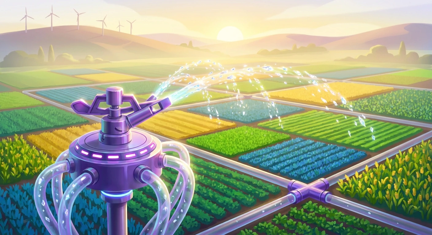 iridium sprinkler range
